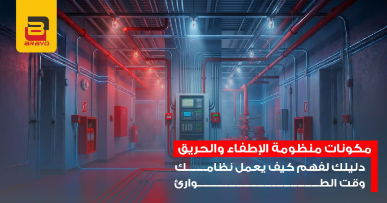 مكونات منظومة الإطفاء والحريق: دليلك الشامل لعام 2026