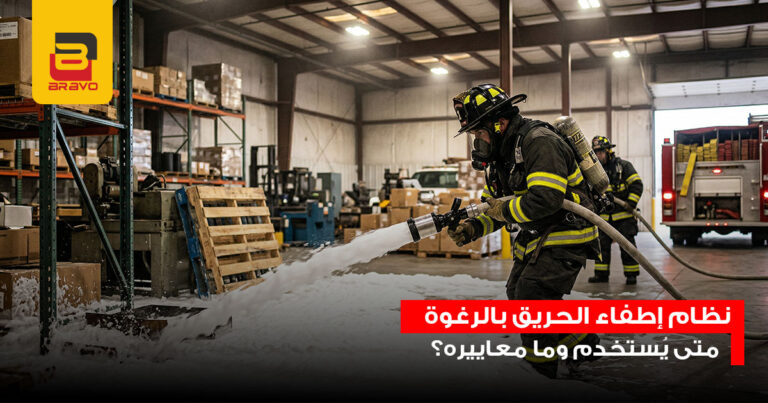 نظام إطفاء الحريق بالرغوة: متى يُستخدم ومعاييره